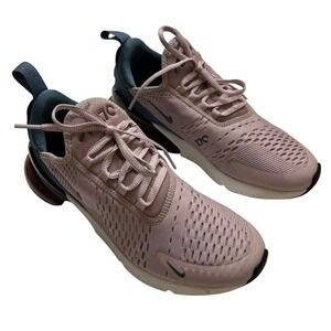Nike Air Max 270 Particle Rose Blue Sneakers Women's Size 9